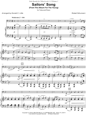 Sailors' Song - Tuba & Piano