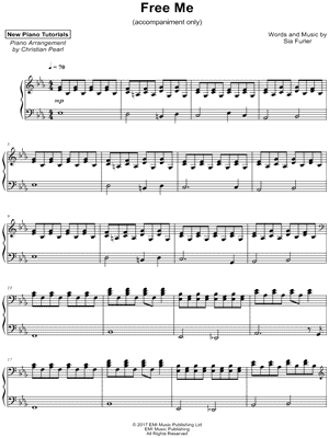 Free Me [accompaniment only]