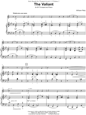 The Valiant - Trumpet & Piano