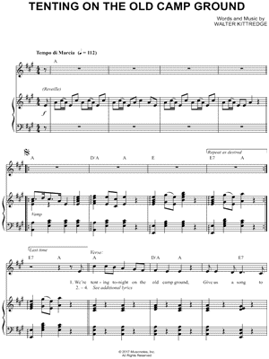 Tenting on the Old Camp Ground