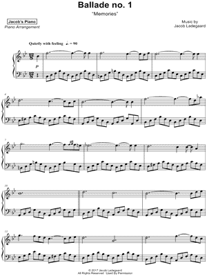 Ballade no. 1: Memories