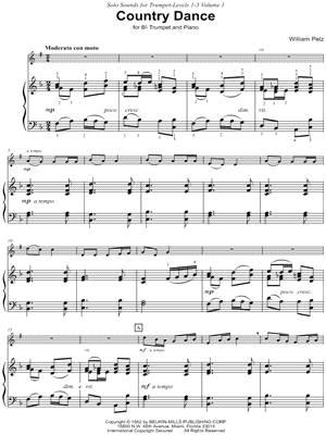 Country Dance - Trumpet & Piano