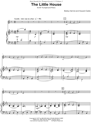 The Little House - Trumpet & Piano