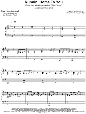 Runnin' Home to You [accompaniment only]