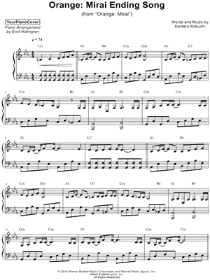 Orange: Mirai Ending Song