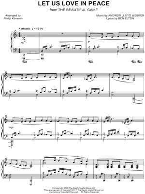 Let Us Love in Peace