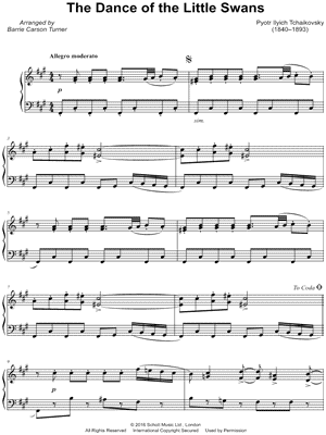 Danse des petits cygnes