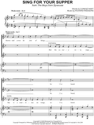 Sing for Your Supper