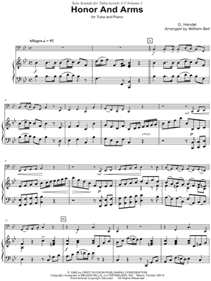 Honor & Arms - Tuba & Piano