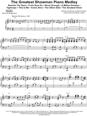 The Greatest Showman Piano Medley