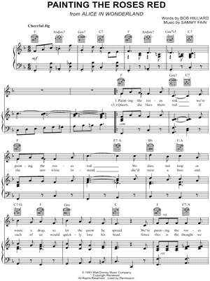 Painting the Roses Red