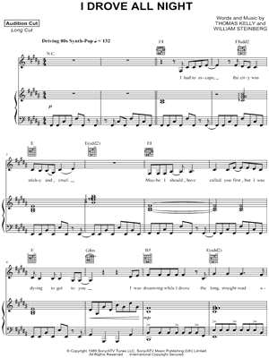 I Drove All Night