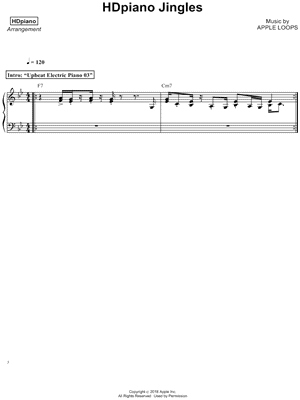 HDpiano Jingles