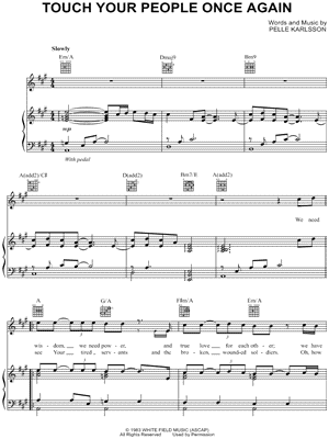 Touch Your People Once Again