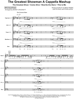 The Greatest Showman A Cappella Mashup