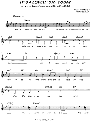 It's a Lovely Day Today