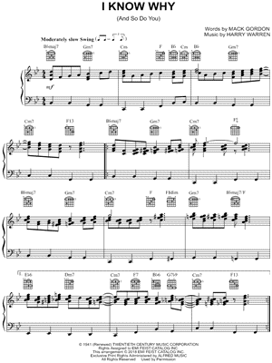 I Know Why (And So Do You)