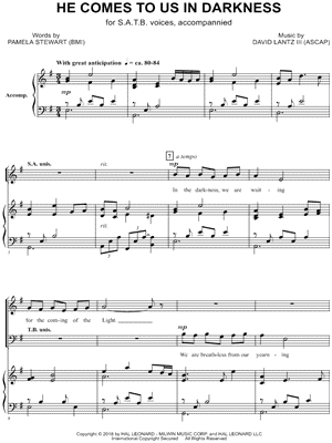 He Comes to Us in Darkness