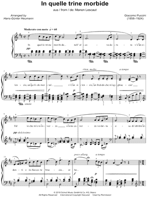 In quelle trine morbide