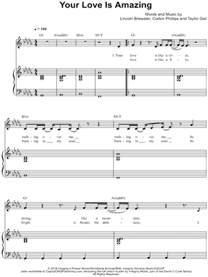 Your Love Is Amazing