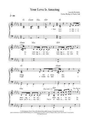 Your Love Is Amazing