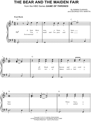 The Bear and the Maiden Fair