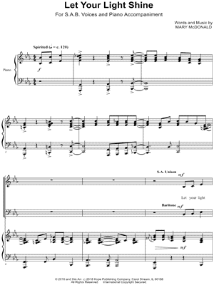 Let Your Light Shine