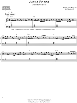 Just a Friend (Melody Version)