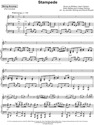 Stampede - Violin & Piano