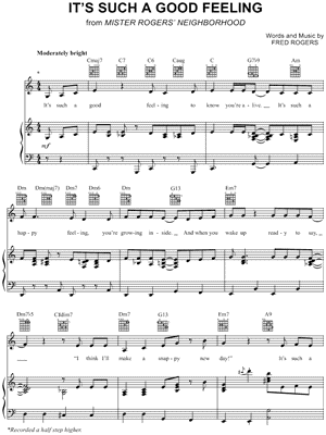 It's Such a Good Feeling