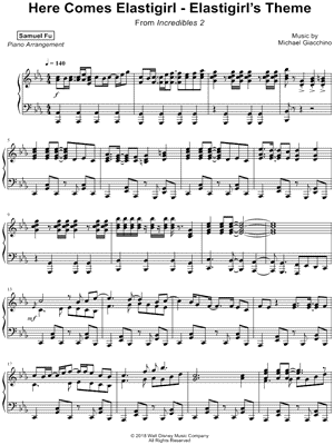 Here Comes Elastigirl - Elastigirl's Theme