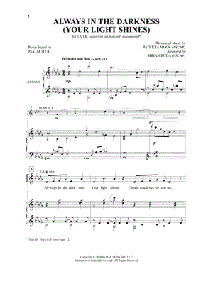 Always in the Darkness (Your Light Shines)