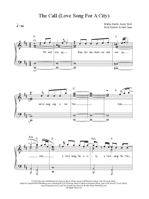 The Call (Love Song for a City)