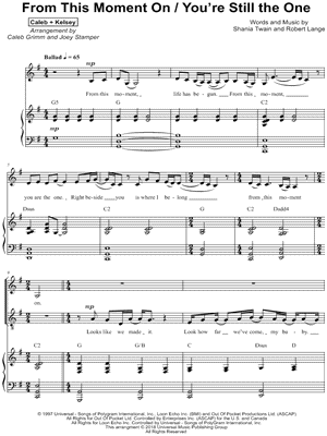 From This Moment On / You're Still the One