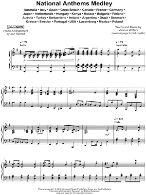 National Anthems Medley