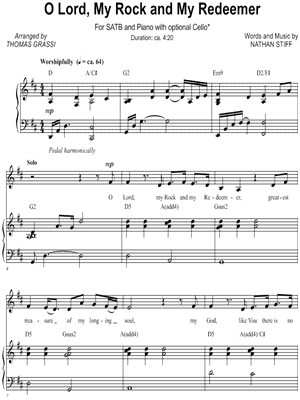 O Lord, My Rock and My Redeemer