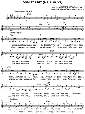 Sing It Out (He's Alive)