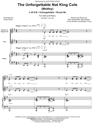 The Unforgettable Nat King Cole (Medley)