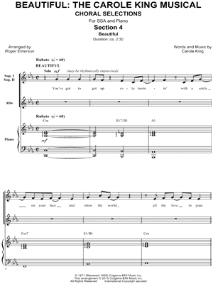 Beautiful: The Carole King Musical, Section 4