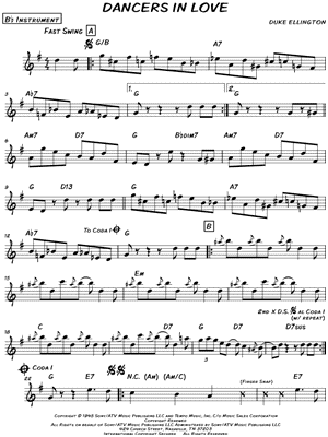 Dancers in Love - Bb Instrument