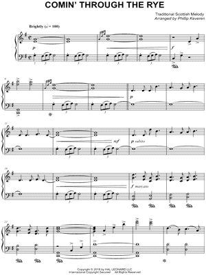 Comin' Through the Rye