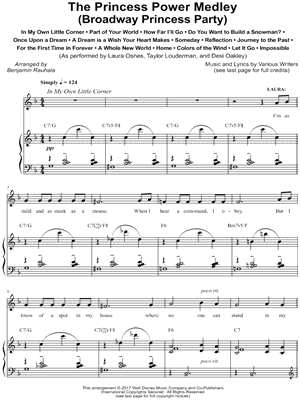 The Princess Power Medley (Broadway Princess Party)