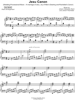 Jesu Canon (Wedding Processional Music)