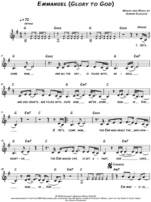 Emmanuel (Glory to God)