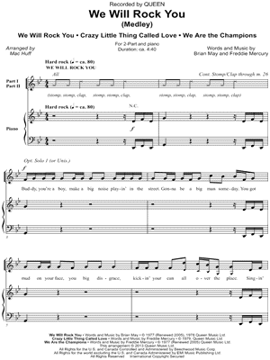 We Will Rock You (Medley)