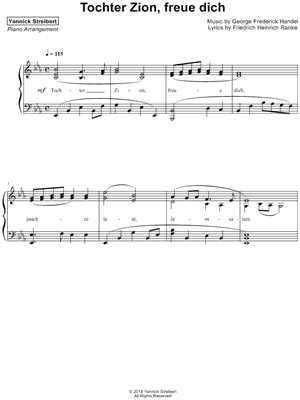 Tochter Zion, freue dich