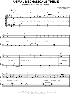 Animal Mechanicals - Theme