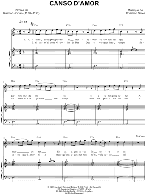 Canso d'amor