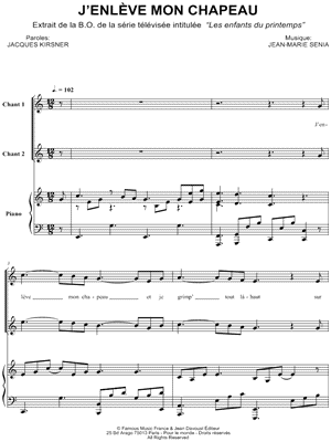 J'enleve mon chapeau