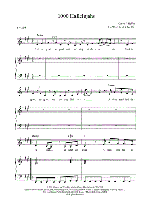 1,000 Hallelujahs